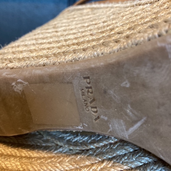 Prada wedge sandals - Picture 6 of 7